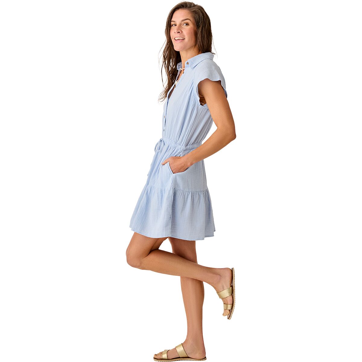 Carve Womens Alex Gauze Dress