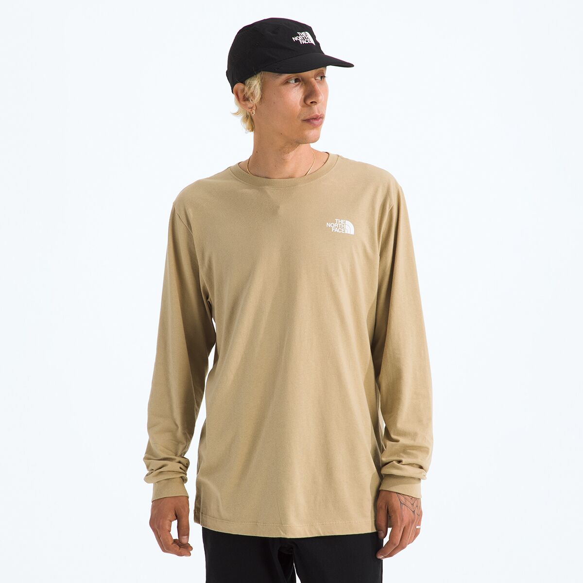 The North Face Mens Evolution Box NSE Regular Long-Sleeve Tee