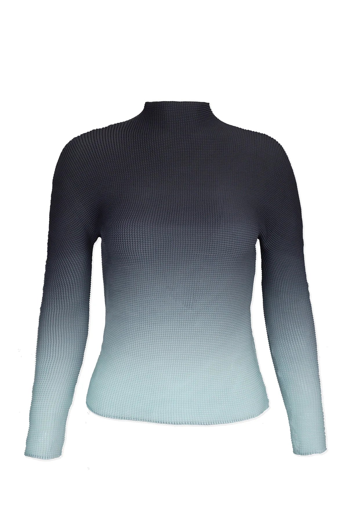 Wild Cosmos Womens Kate Ombre 3D Honeycomb Top