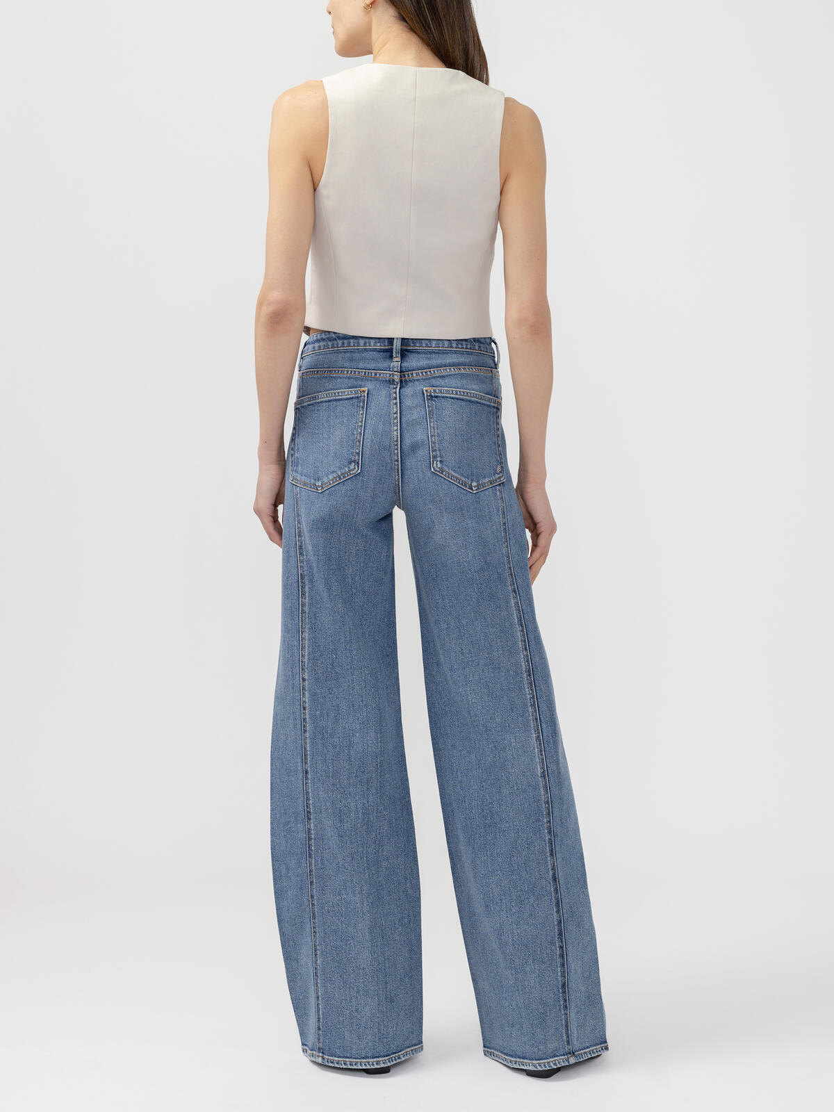 Silver Jeans Co. Womens Isibister Wide Leg Jeans