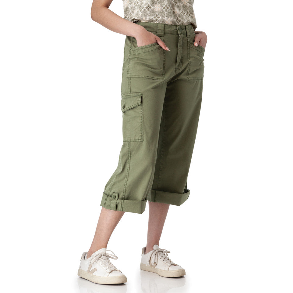 Aventura Womens Arden Wide Leg Utility Pant