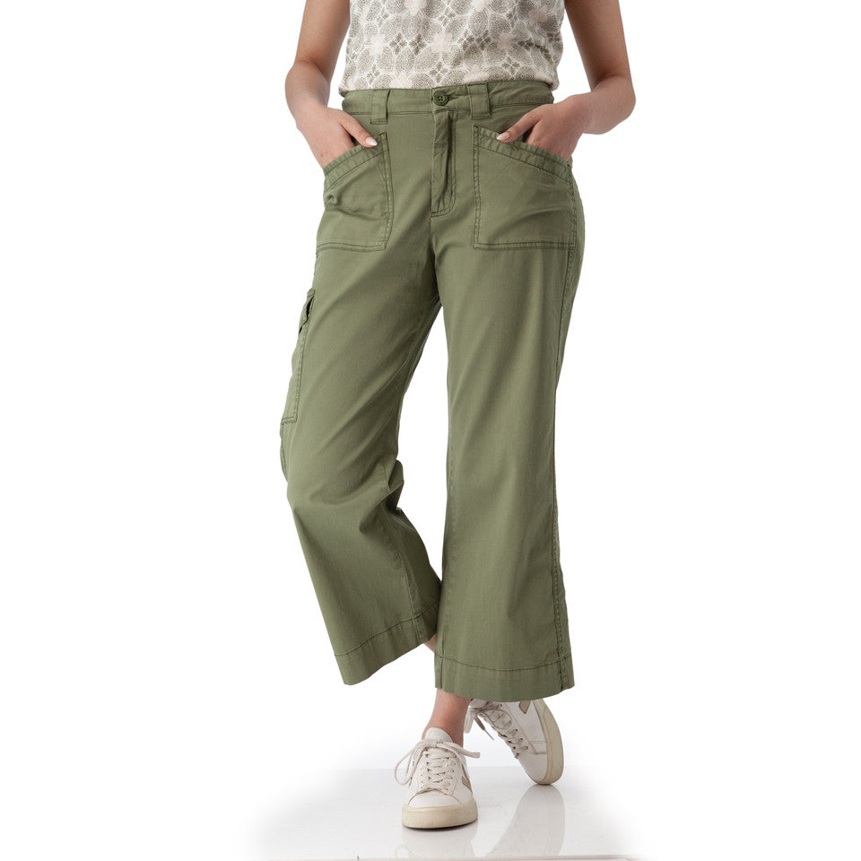 Aventura Womens Arden Wide Leg Utility Pant