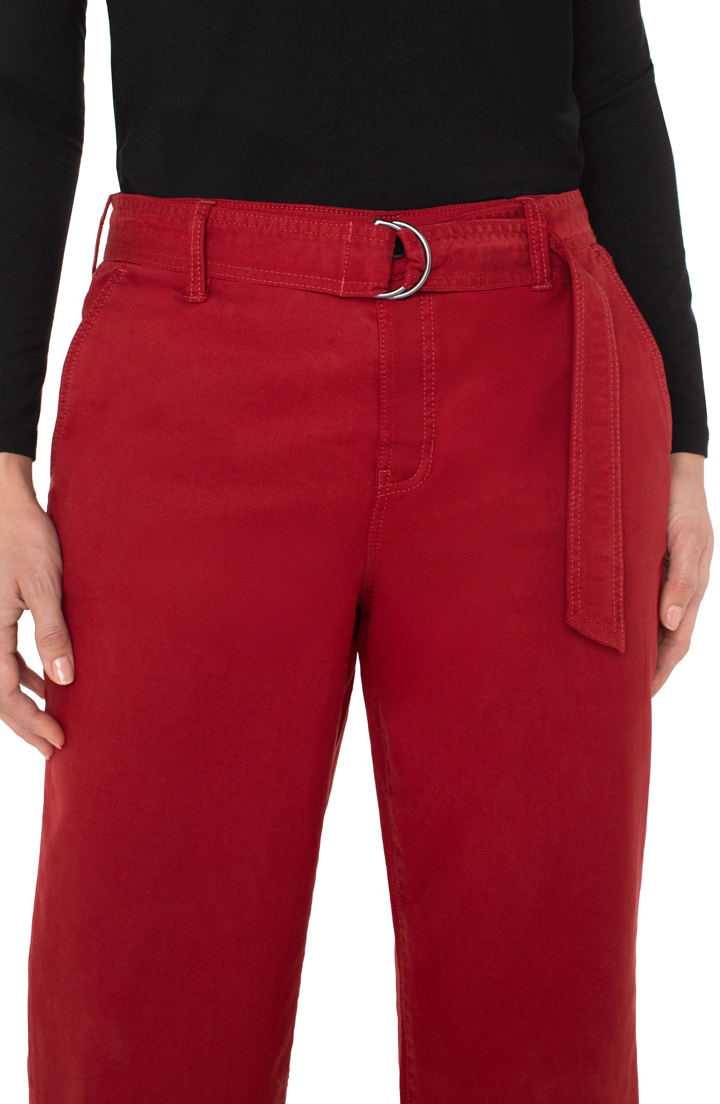 Liverpool Womens Stride Wide Leg W/ Belt