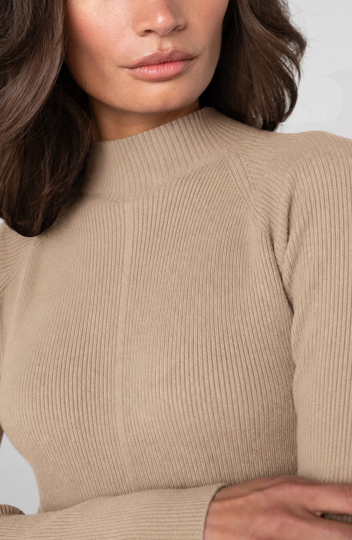 Liverpool Womens Long Sleeve Turtleneck Sweater