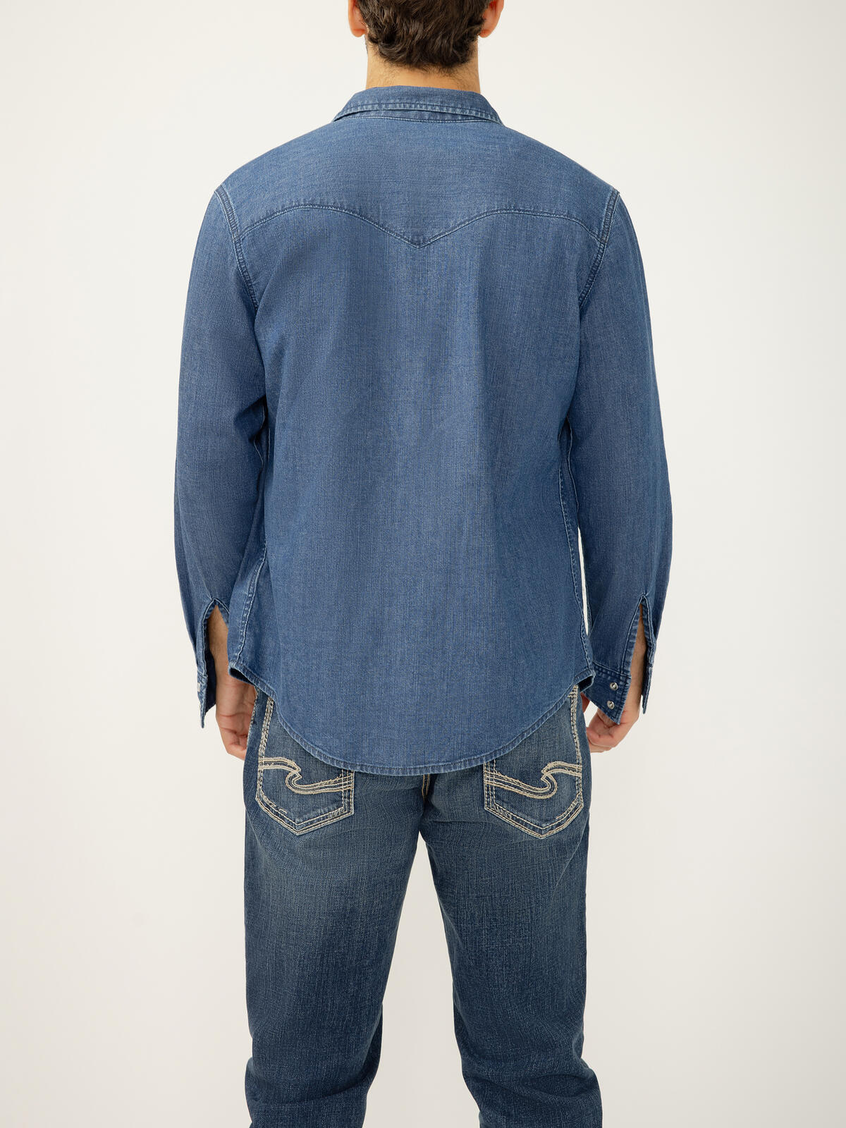 Silver Jeans Co. Mens Western Shirt