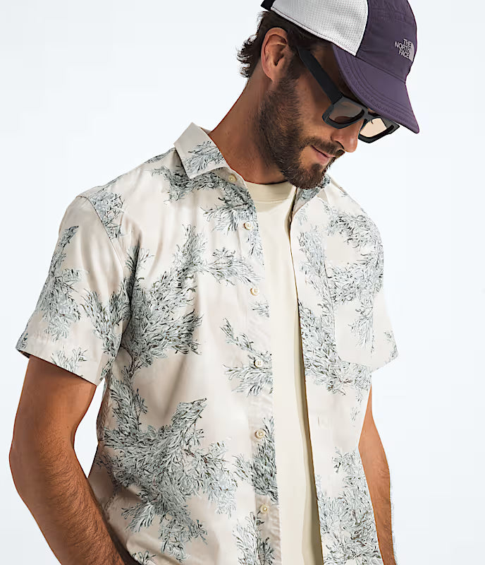The North Face Mens Short-Sleeve Baytrail Pattern Shirt