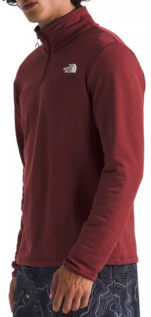 The North Face Mens Cedar Trail Grid Fleece 1/4 Zip