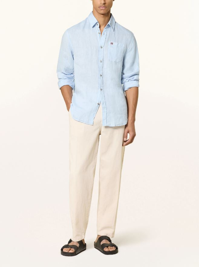 Napapijri G-LINEN Long Sleeve Shirt