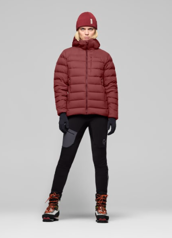 Norrona Womens Femund Down700 Zip Hood