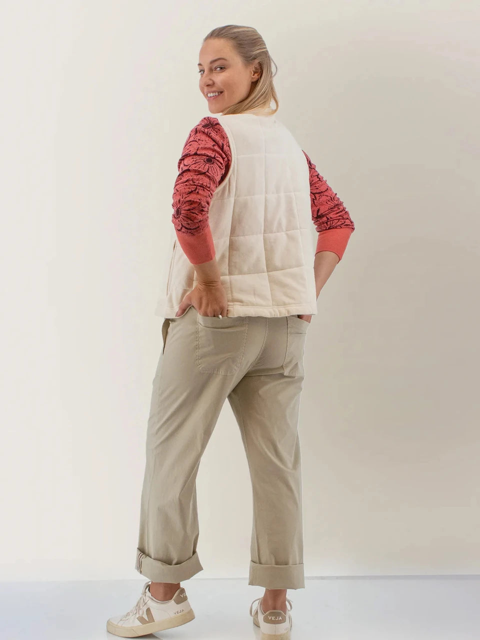 Aventura Womens Cotton Drift Quilted Vest