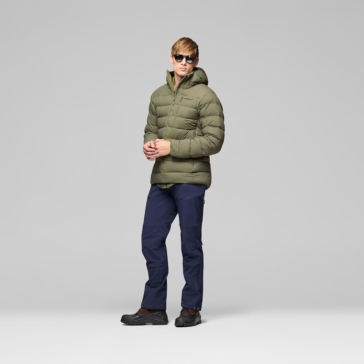 Norrona Mens Femund Down700 Zip Hood