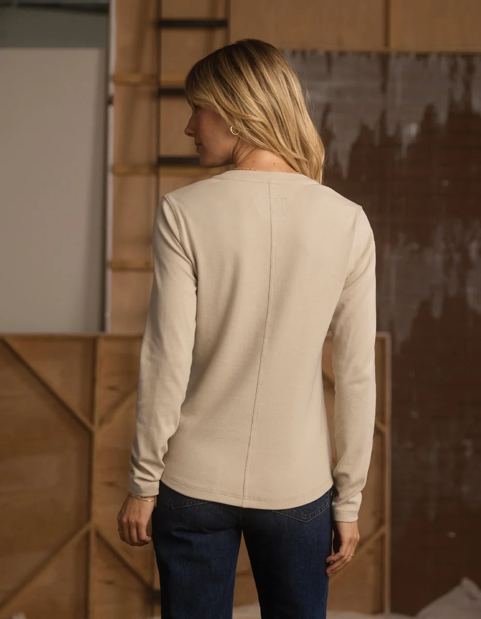 The Normal Brand Womens Puremeso Henley