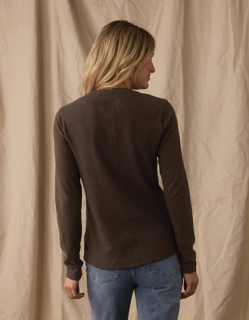 The Normal Brand Womens Puremeso Henley