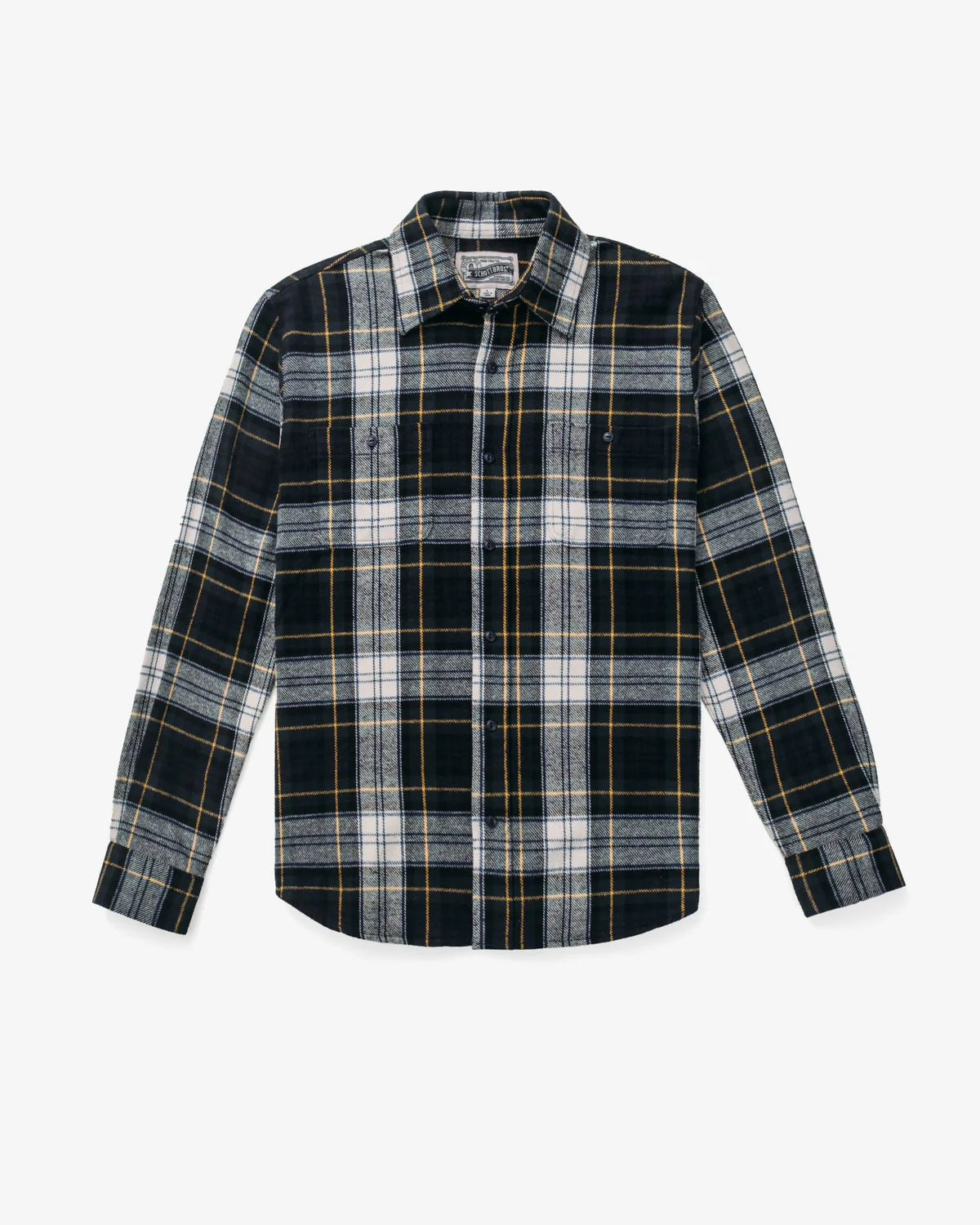 Schott Mens Plaid Cotton Shirt