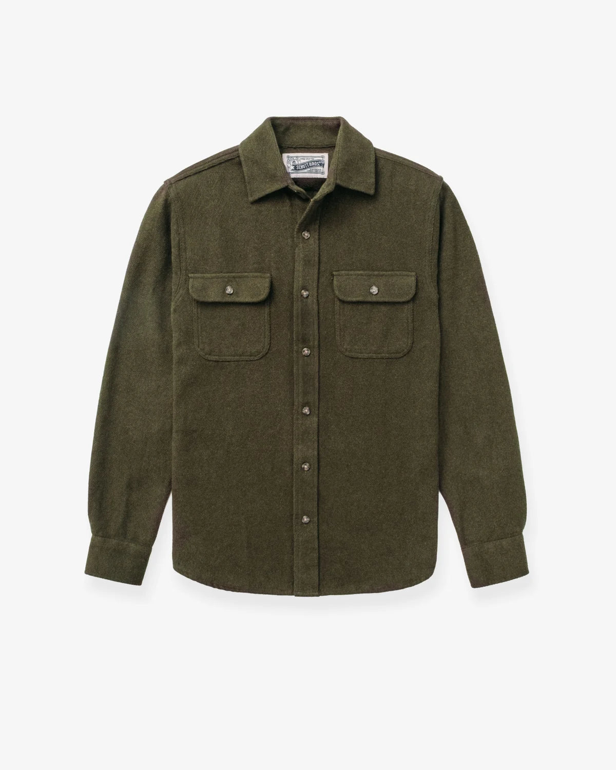 Schott Mens Flannel Work Shirt SH2430