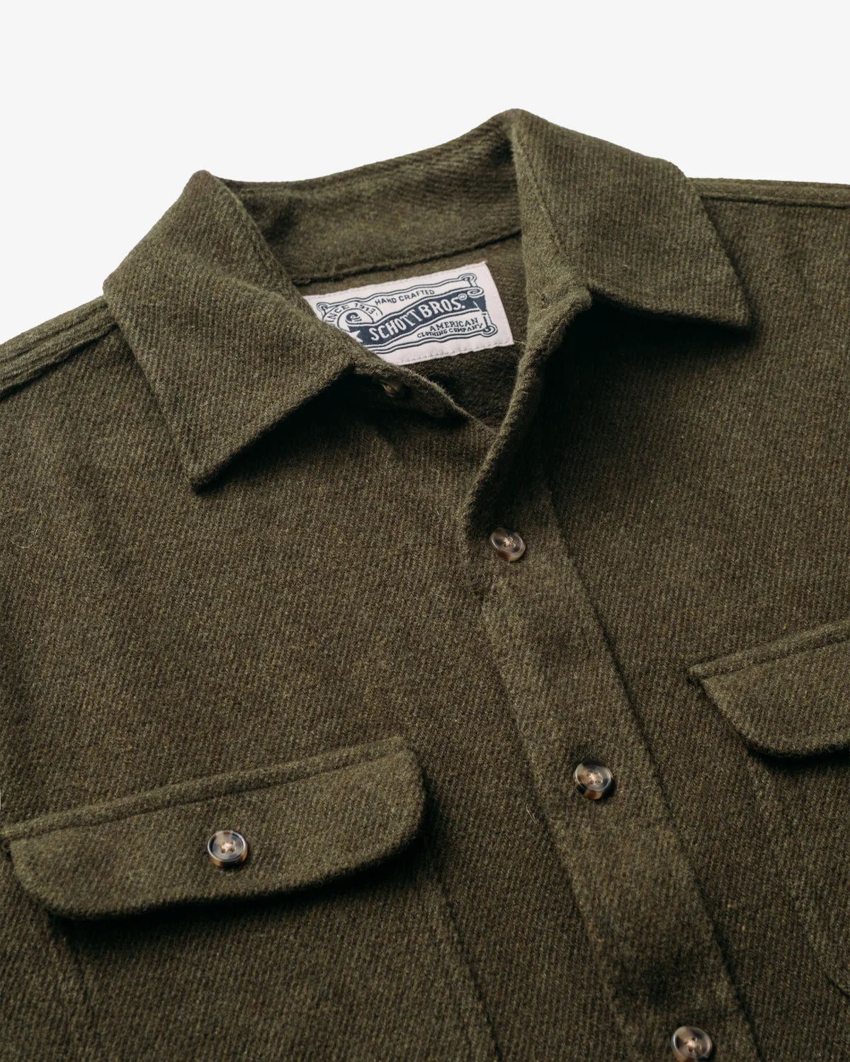 Schott Mens Flannel Work Shirt SH2430
