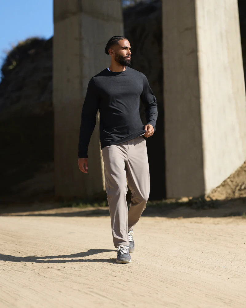 Vuori Mens Long Sleeve Ponto Performance Tee