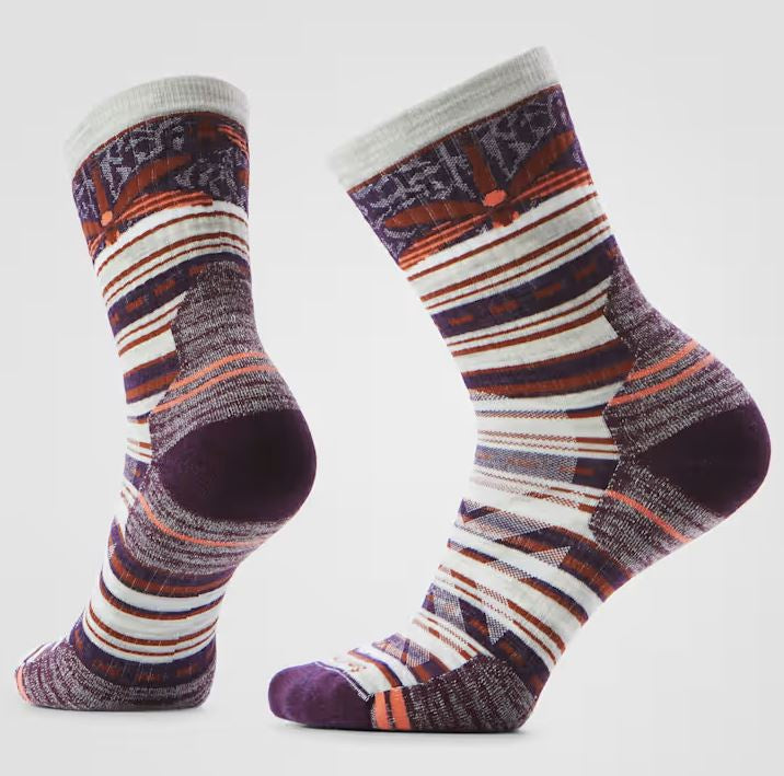 Smartwool Womens Targeted Cushion Hike Dragon Stitch Mid Crew Socks