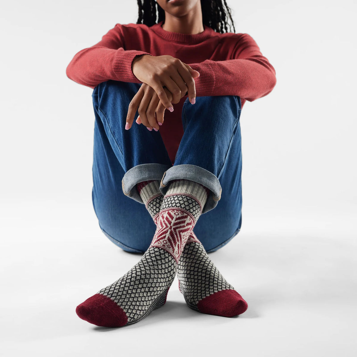 Smartwool Everyday Cozy Popcorn Snow Crew