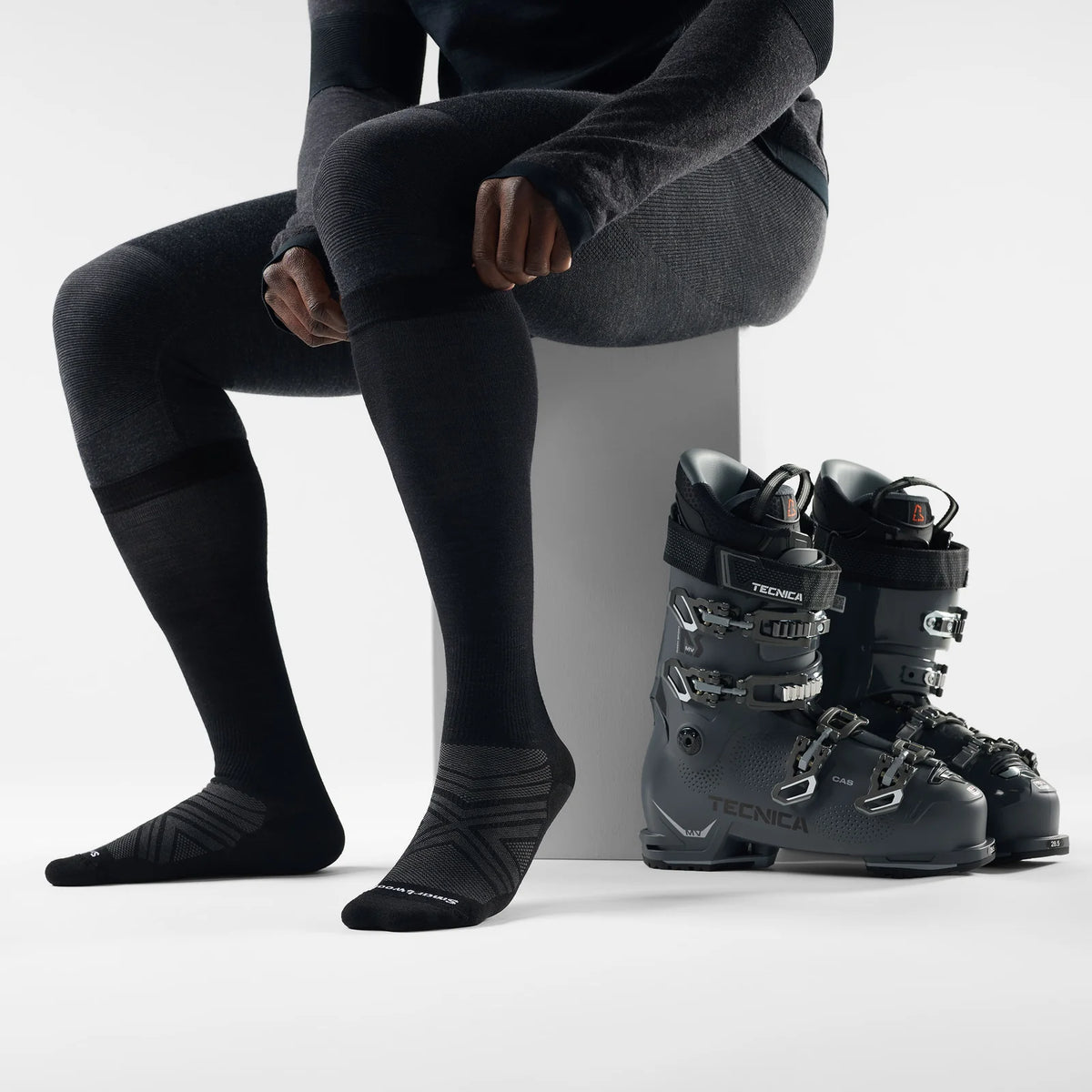Smartwool Ski Over The Calf Socks Zero Cushion