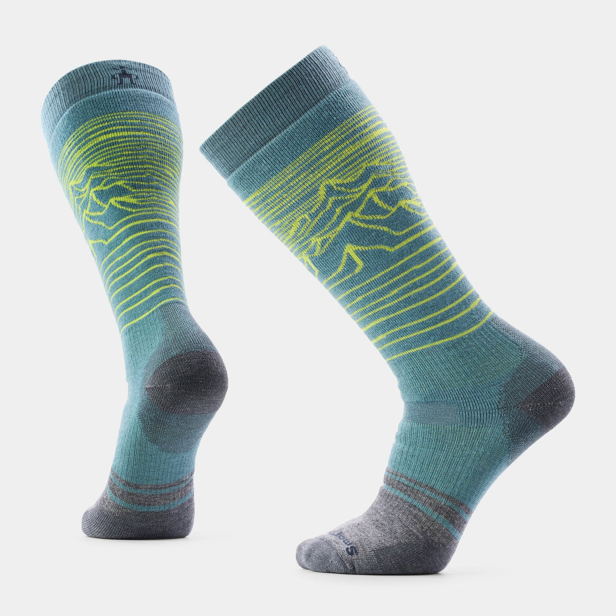 Smartwool Snowboard Iguchi Pattern Over The Calf Socks