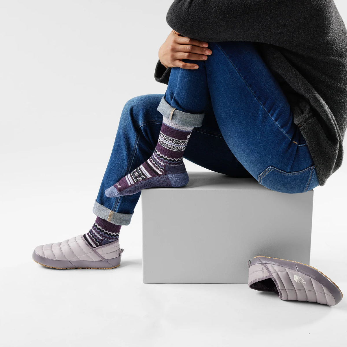 Smartwool Everyday Cozy Snowed In Sweater Crew Socks