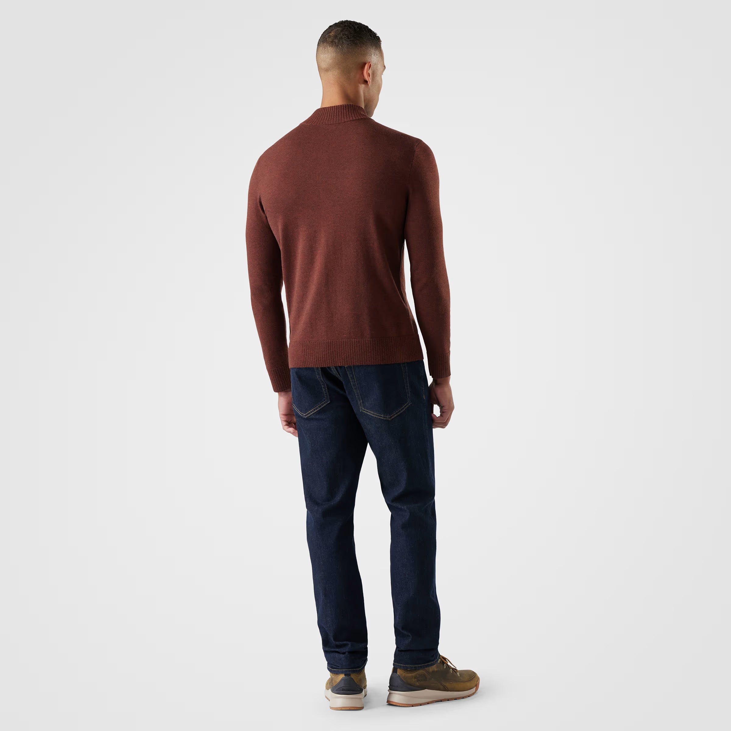 Smartwool Mens Sparwood 1/4 Zip Sweater