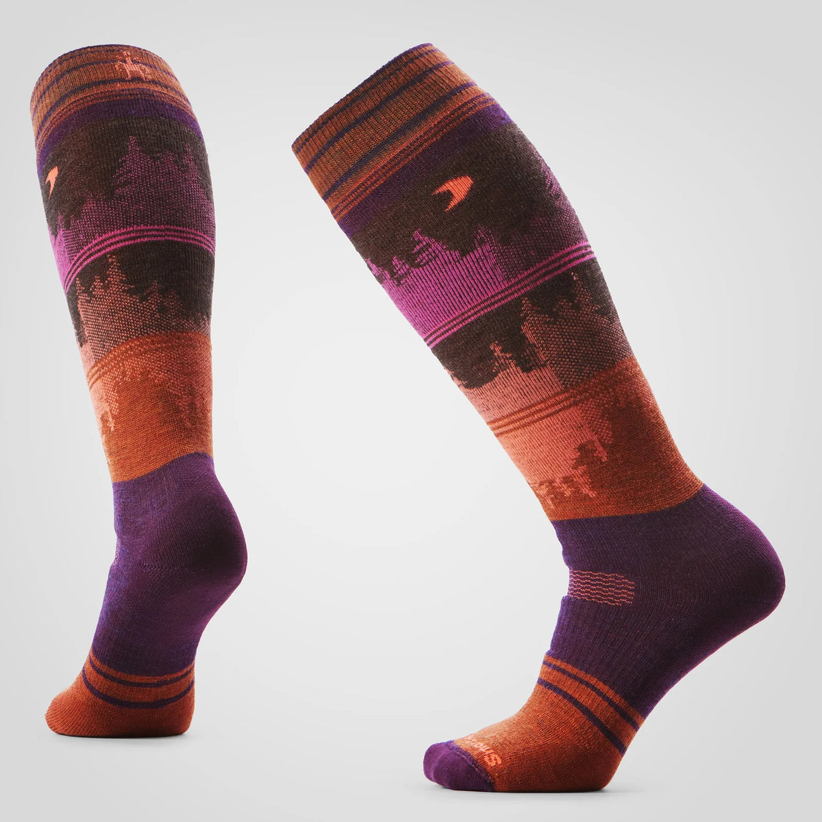Smartwool Womens Snowboard Twilight Vista Over The Calf Socks