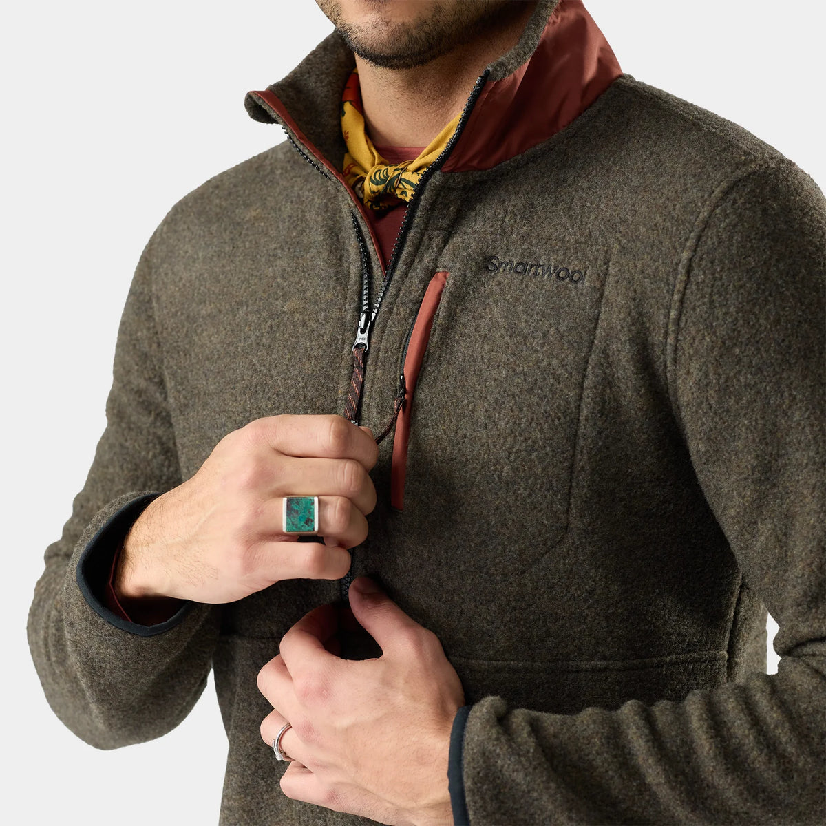 Smartwool Mens Second Cut Fleece 1/2 Zip