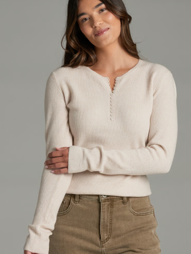 Kuhl Womens Vesper Henley Sweater