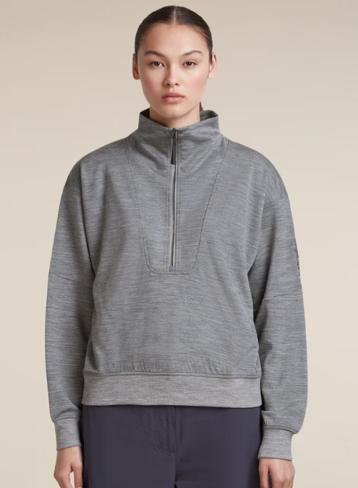 Icebreaker Womens 150 Drift LS 1/2 Zip