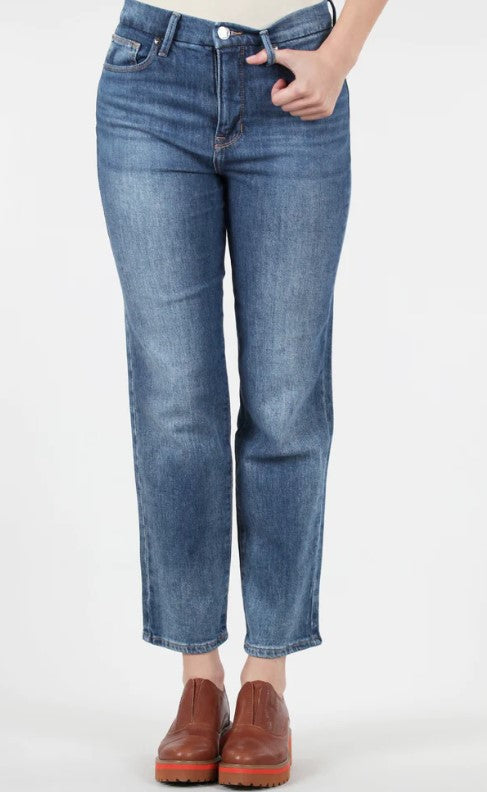 Jag Womens Rachel High Rise Relaxed Tapered Leg Jeans