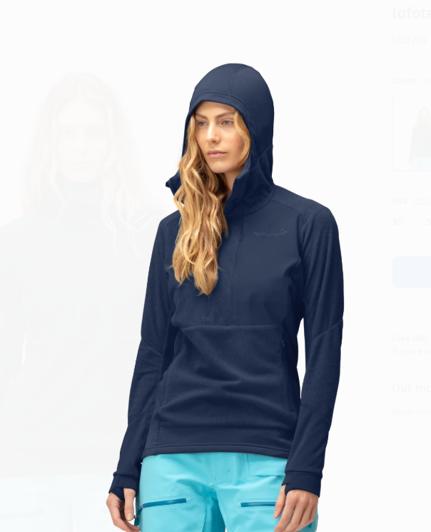 Norrona Womens Lofoten Thermal Pro Jacket