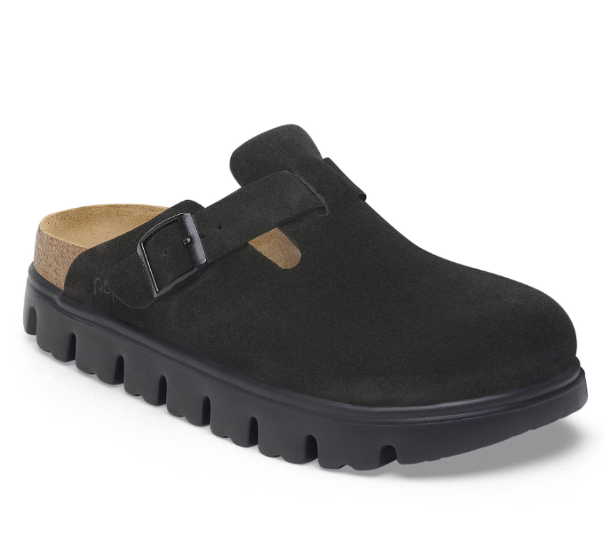 Papillio Womens Boston Chunky Suede Leather