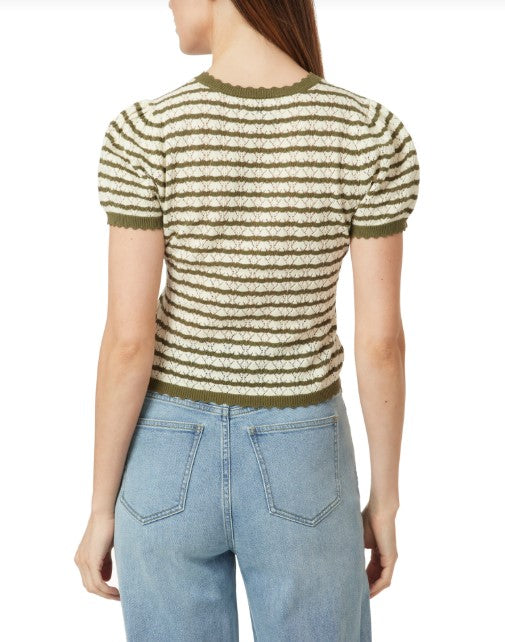 Habitual Womens Half Placket Sweater