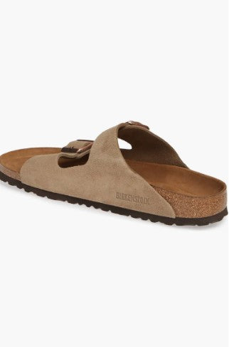 Birkenstock Womens Arizona Soft Footbed Suede Leather