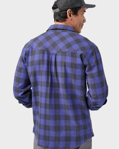 Stio Mens Miter Stretch Lightweight Flannel Shirt