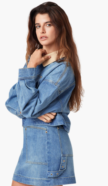 Habitual Womens Utility Denim Jacket