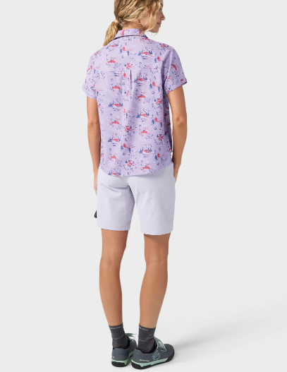 Stio Womens Shifter Short Sleeve Button Up