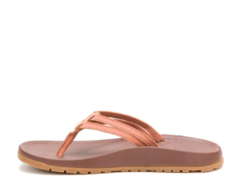 Chaco Womens Lowdown Leather Flip Flop