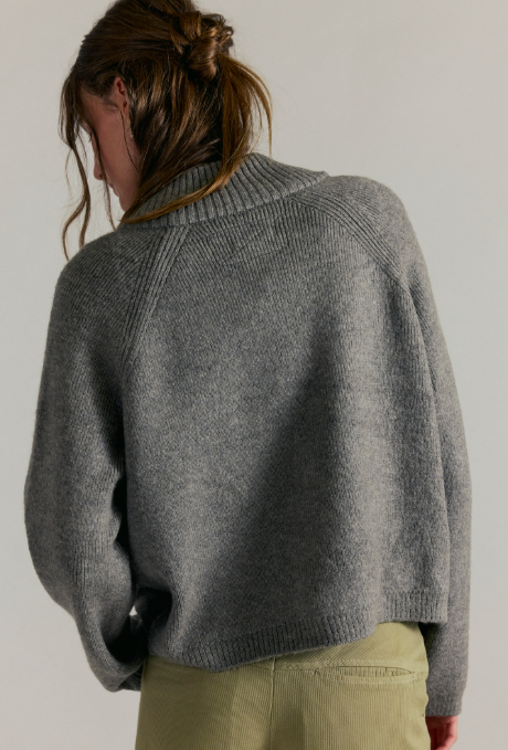 Free People Womens WTF On It Half Zip