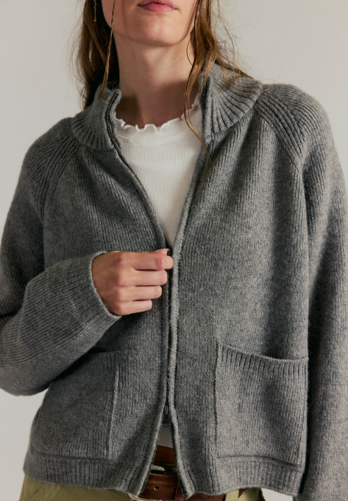 Free People Womens WTF On It Half Zip