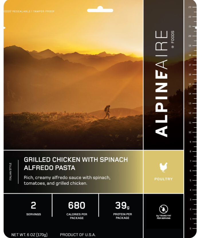 AlpineAir Backpacking Meals