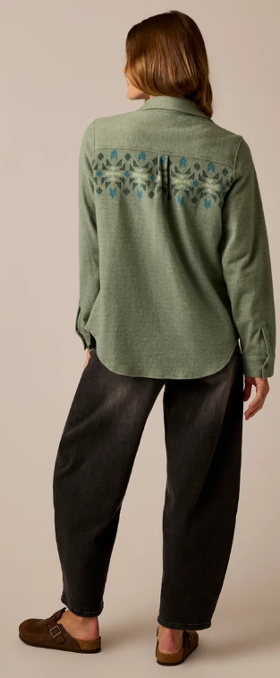 Carve Womens Fairbanks Supersoft Button Up Shirt