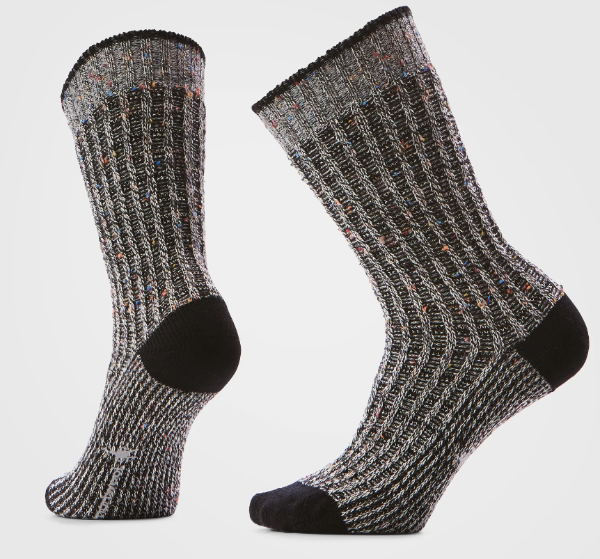 Smartwool Womens Everyday Cozy Waffle Press Crew Socks