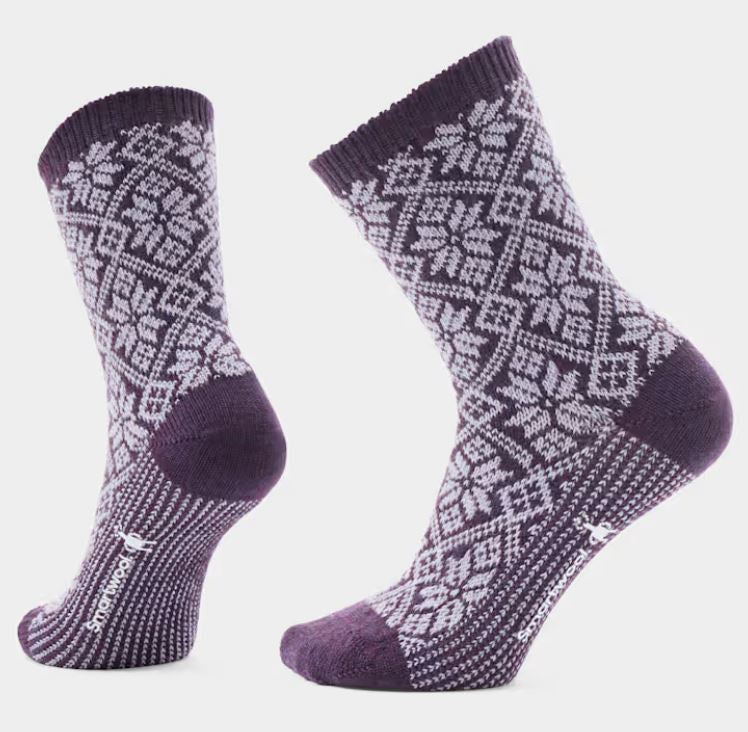 Smartwool Everyday Cozy Traditional Snowflake Crew Socks