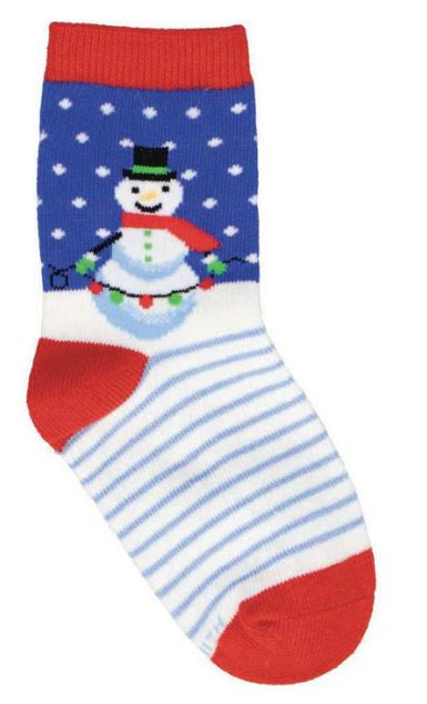 SockSmith Youth Festive Snowman