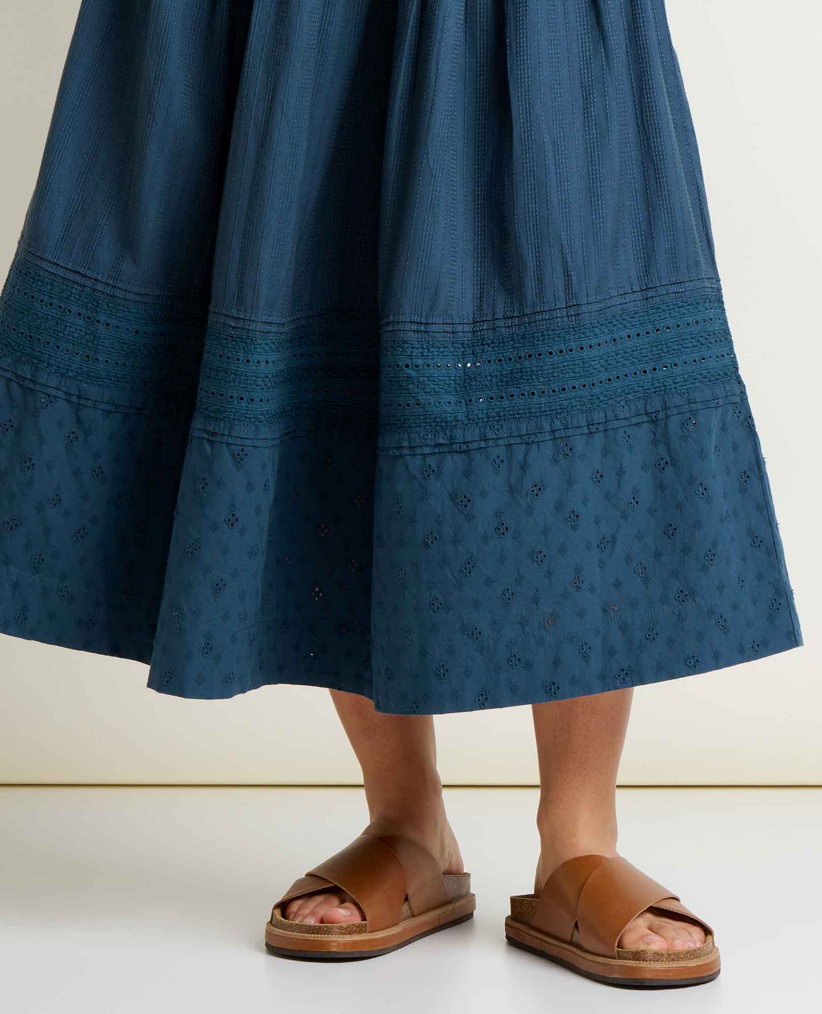 Toad & Co Womens Airscape Midi Skirt
