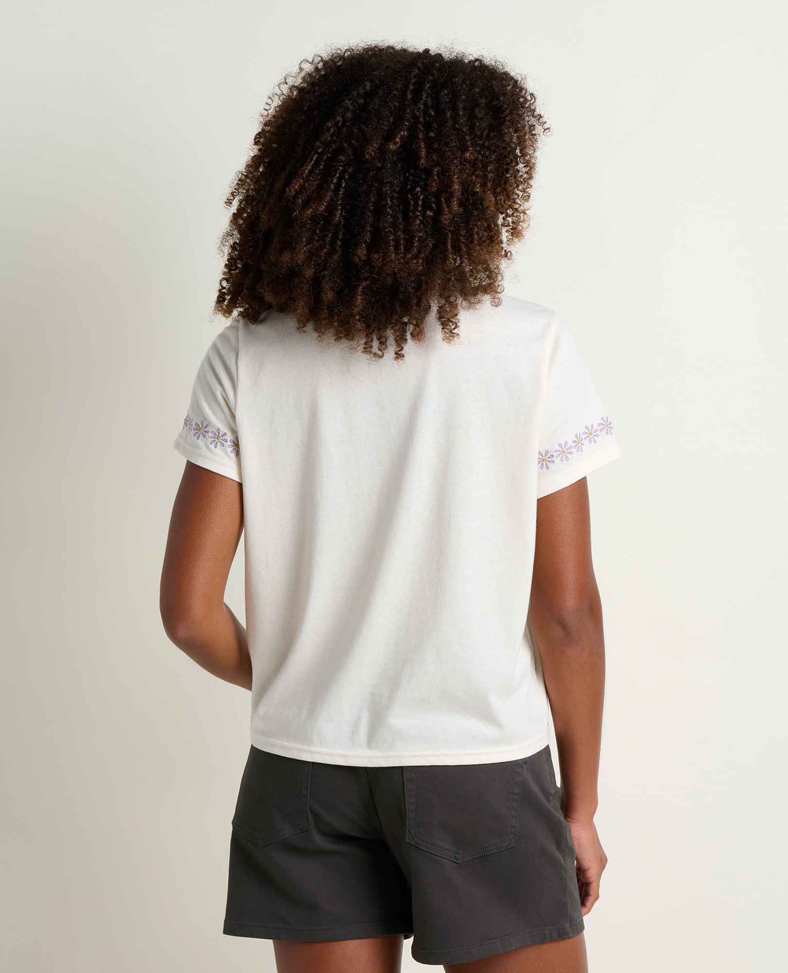 Toad & Co Womens Re-Form Crew Embroidered