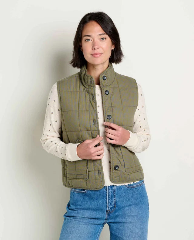 Toad & Co Womens Manzana Quilted Vest
